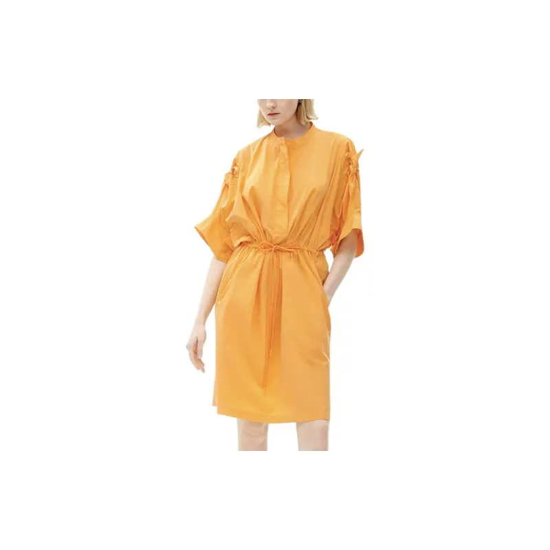 FILA Short Sleeved Dresses Women's Orange-3