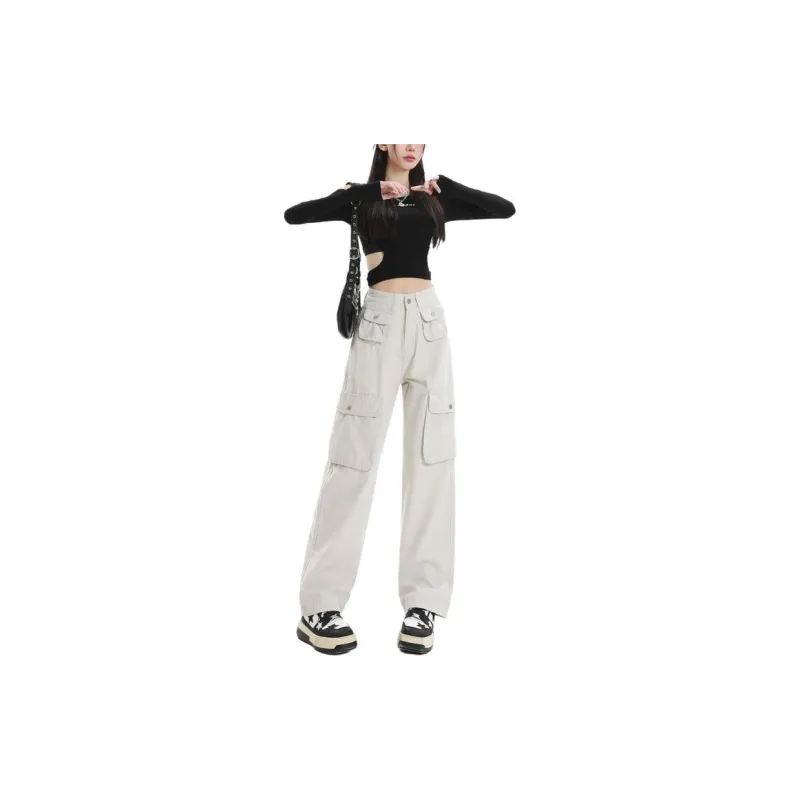 YINLEI Cargo Pants Women's-5