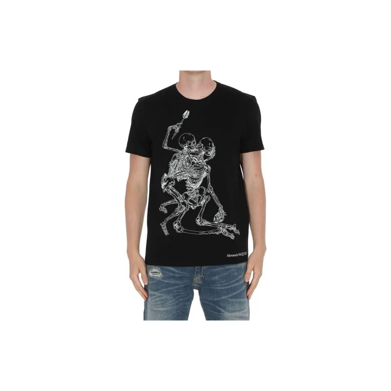 Alexander McQueen T Shirt Men's Black-2