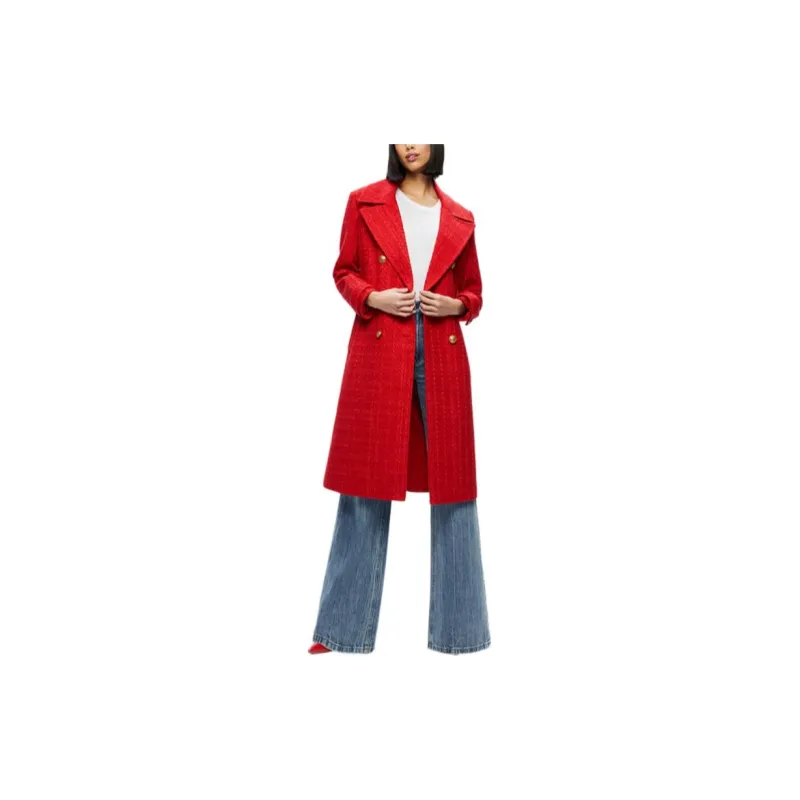 ALICE+OLIVIA FW24 NICHOLAS Coats Women's Red-2