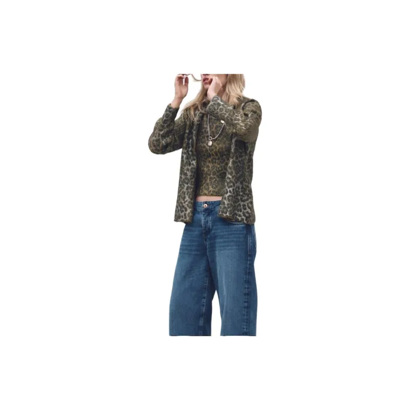 ZARA Knitwear Women's Leopard Print-3