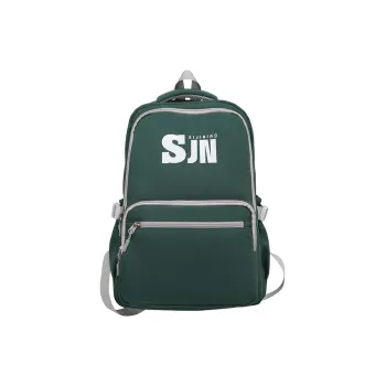 Travel Nylon Backpack Unisex Black/Red/White/Blue/Green