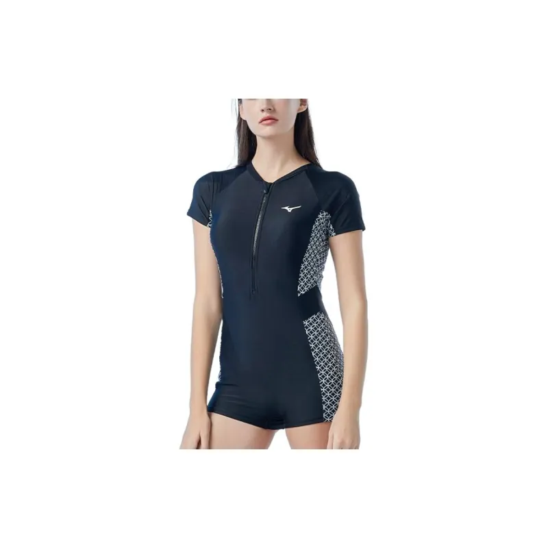 Mizuno One Piece Swimsuits Women's N2CA1345 Black-3