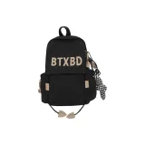 Black+Button Knot Charm