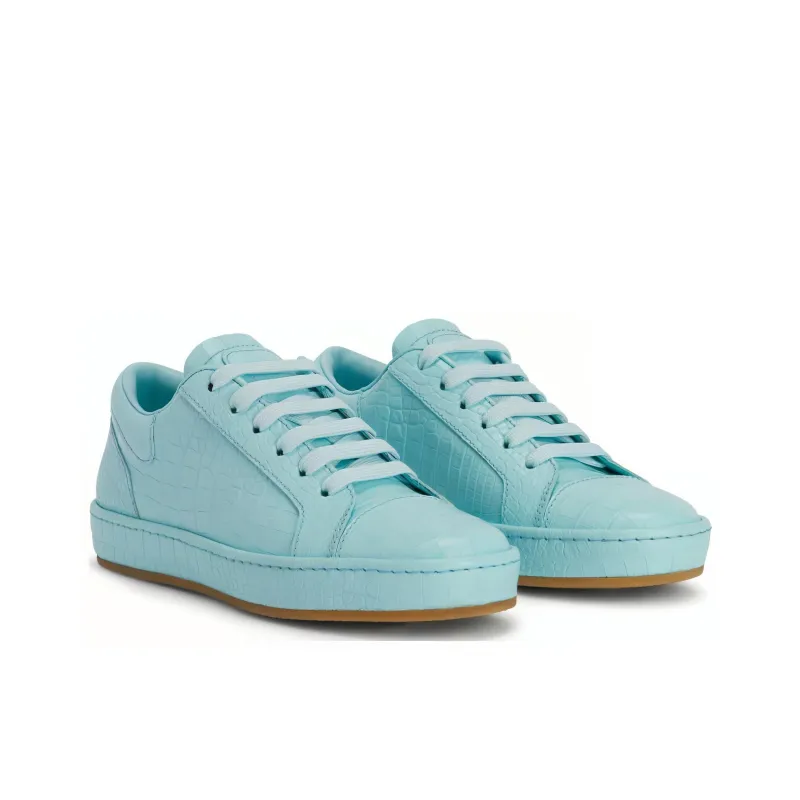 Giuseppe Zanotti Gz city Crocodile effect Leather Sneakers Women's-2