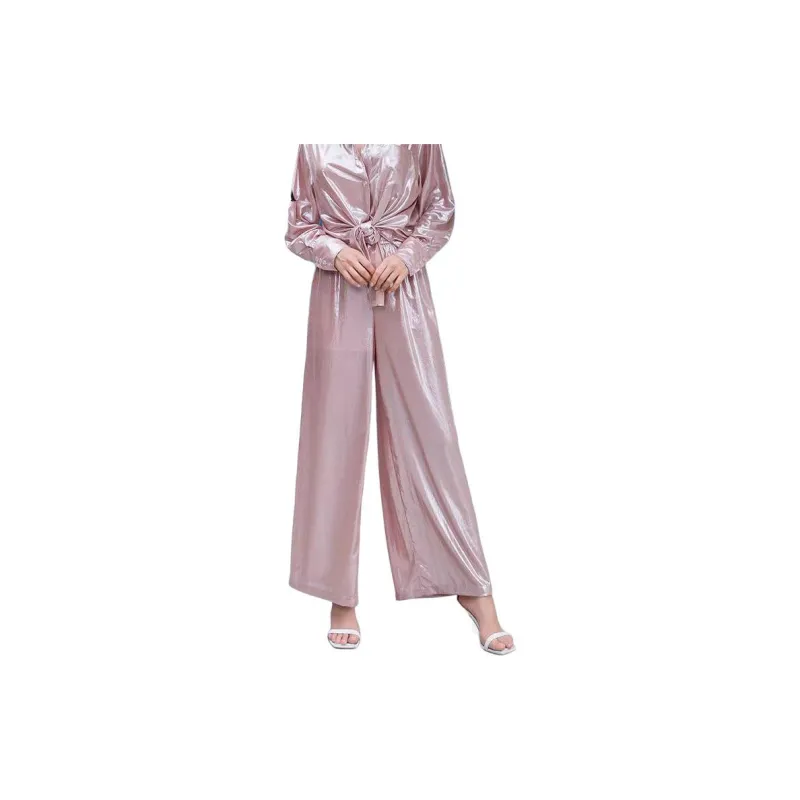 BESIONIA SS23 Casual Pants Women's Pink-2