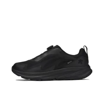 DESCENTE LAVITATE Anti Slip And Wear Resistant Water Resistant Low Top Casual Running Shoes Men's Black