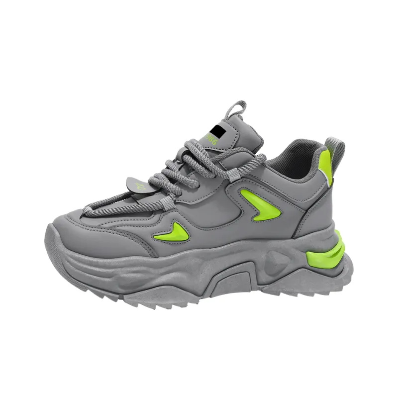 FIRS Kids Abrasion Resistant Waterproof Lightweight Low Top Chunky Sneakers Men's-6