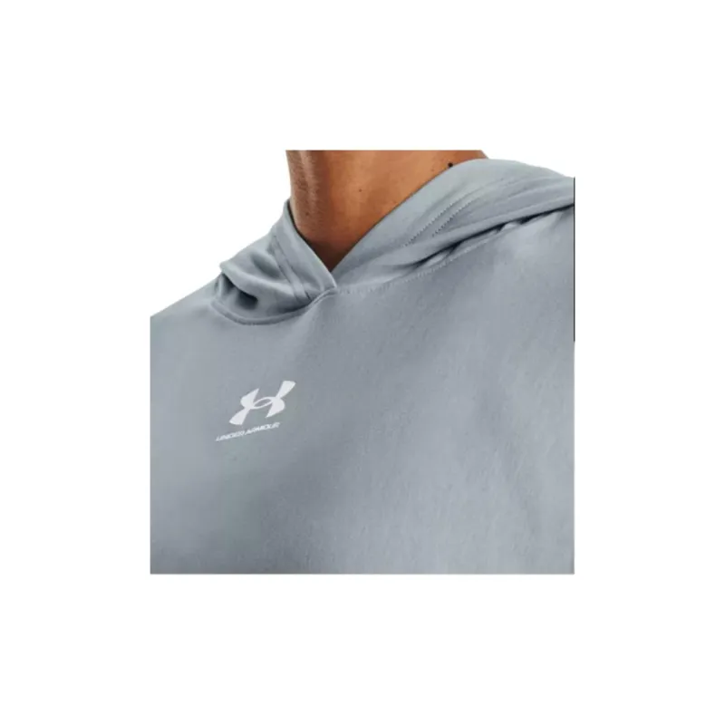 Under Armour Rival Sweatshirts Women's Harbor Blue-5