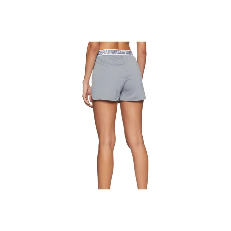 Under Armour Casual Shorts Women's Gray White-2