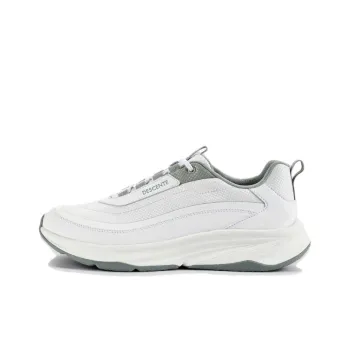 DESCENTE RUNNING Anti Slip Wear Resistant Low Top Running Shoes Women's White