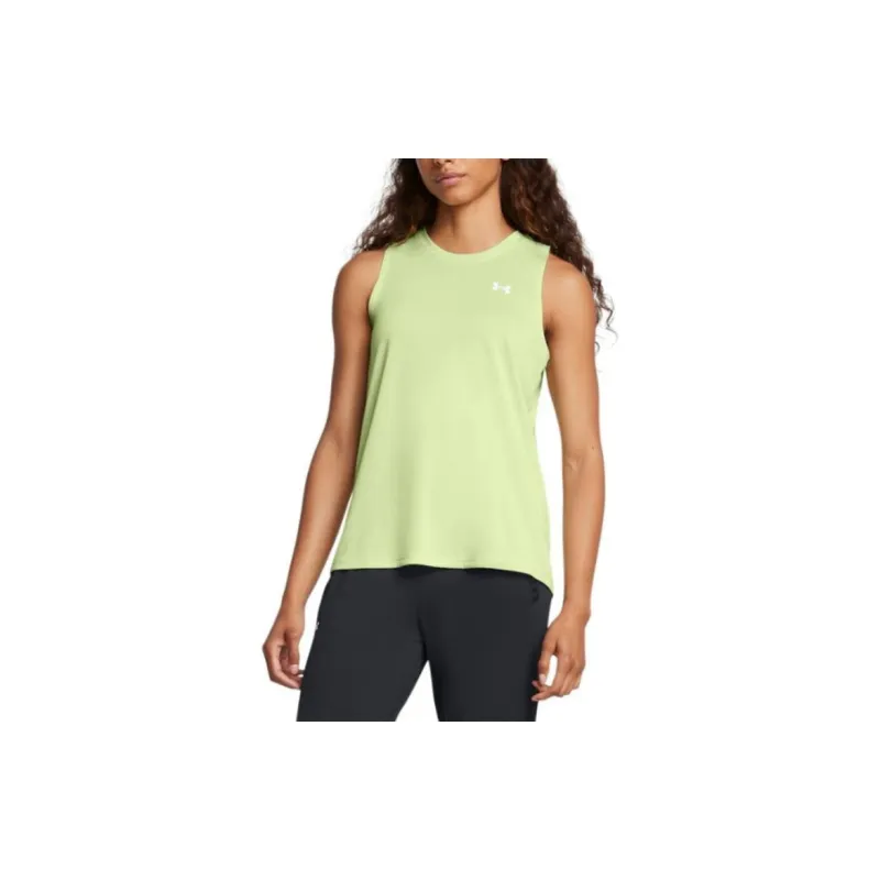 Under Armour Tech Tank Top Women's Vintage Light Green-2