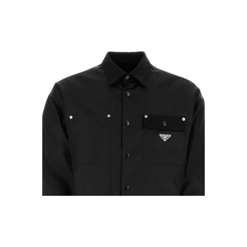 PRADA Long Sleeved Button Up Coat-8