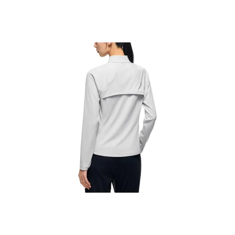Anta Jackets Coats Women's Gardenia White-2