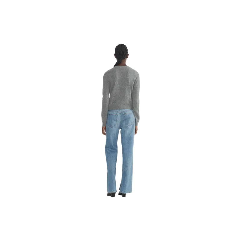 ARITZIA Denim Forum The '90s Lggy Lo-Rise Baggy Jean Jeans Women's Bl Crsd Ln/Medium Blue-2