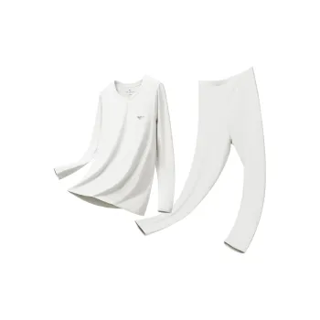 SEPTWOLVES Thermal Set Men's Ecru