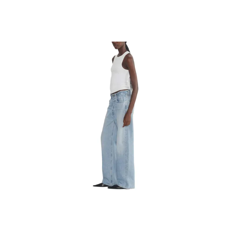 ARITZIA Citizens Of Humanity Gwendoline Scrunch Jean Jeans Women's Dakota/Light Blue-3