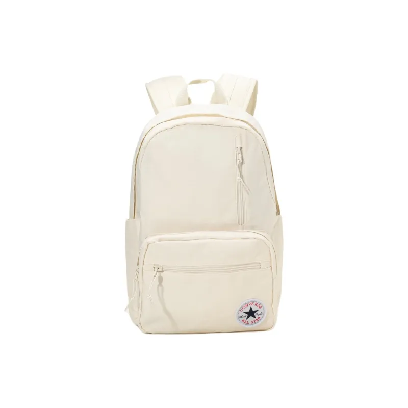 Converse Polyester Backpack Medium Size Unisex White-0