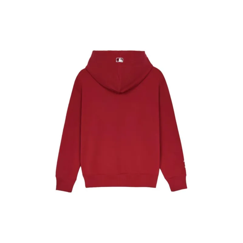 MLB Overfit Boston Red Sox Sweatshirt Unisex Wine-1