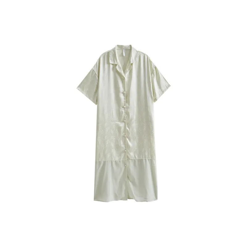 Same Language Nightgown Women's Lotus White-0