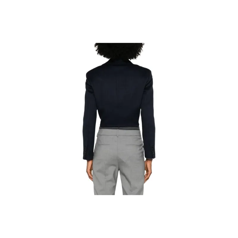 MaxMara Sash Detailed Straight Hem Cropped Jacket-2