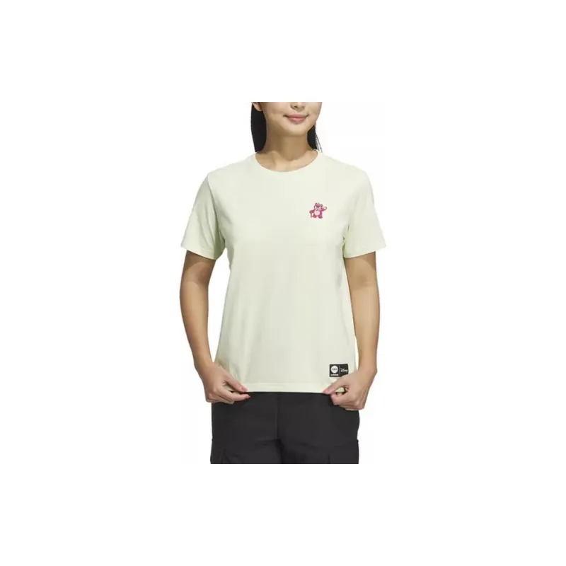 Adidas Neo Adidas Neo X Strawberry Bear Co branded SS23 T Shirts Women's Ecru-2