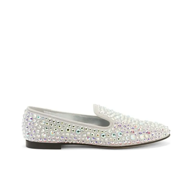 Giuseppe Zanotti/GZ Evangeline Loafers Women's Light Gray-1