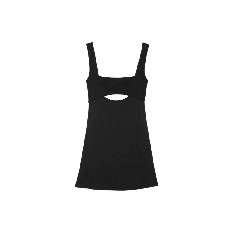 SAINT LAURENT Cut Out Mini Dress-3