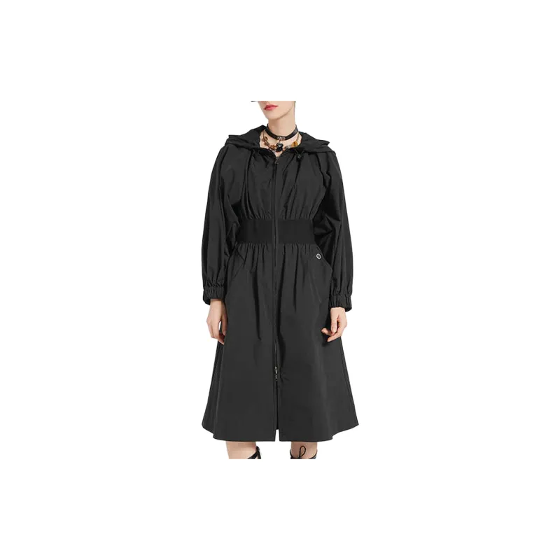 BESIONIA SS24 Long Sleeved Dresses Women's Black-1