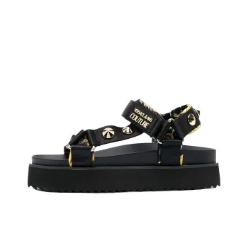 VERSACE JEANS Beach Sandals Women's Black