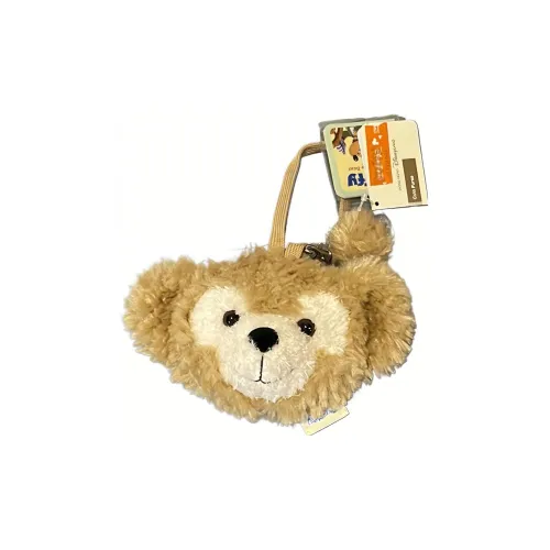 Disney Plush Coin Purses Wallets Regular Unisex Brown