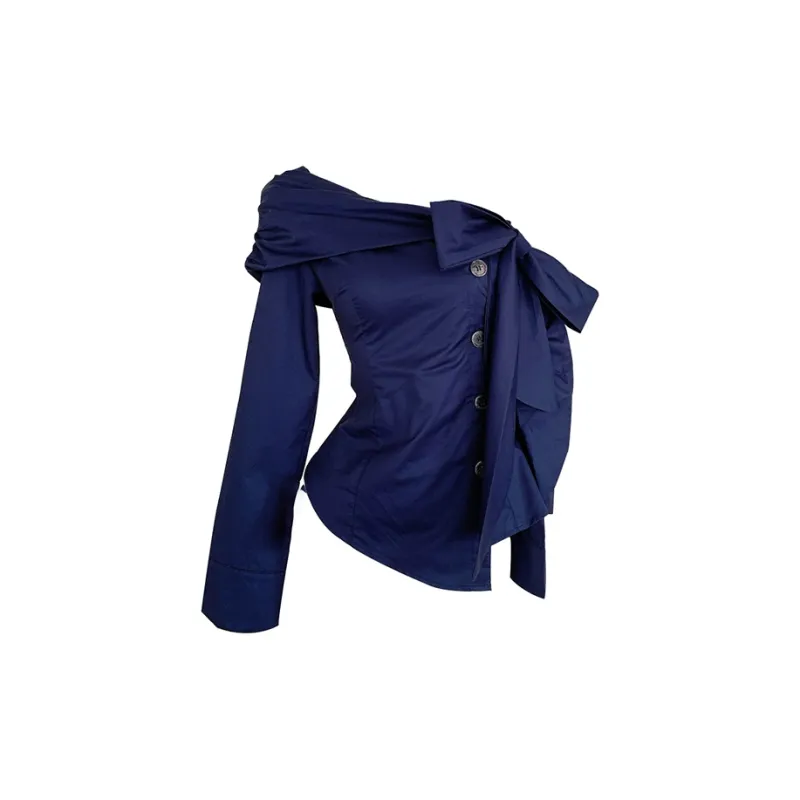 KUNZHUDAXIANG Shirts Women's-5