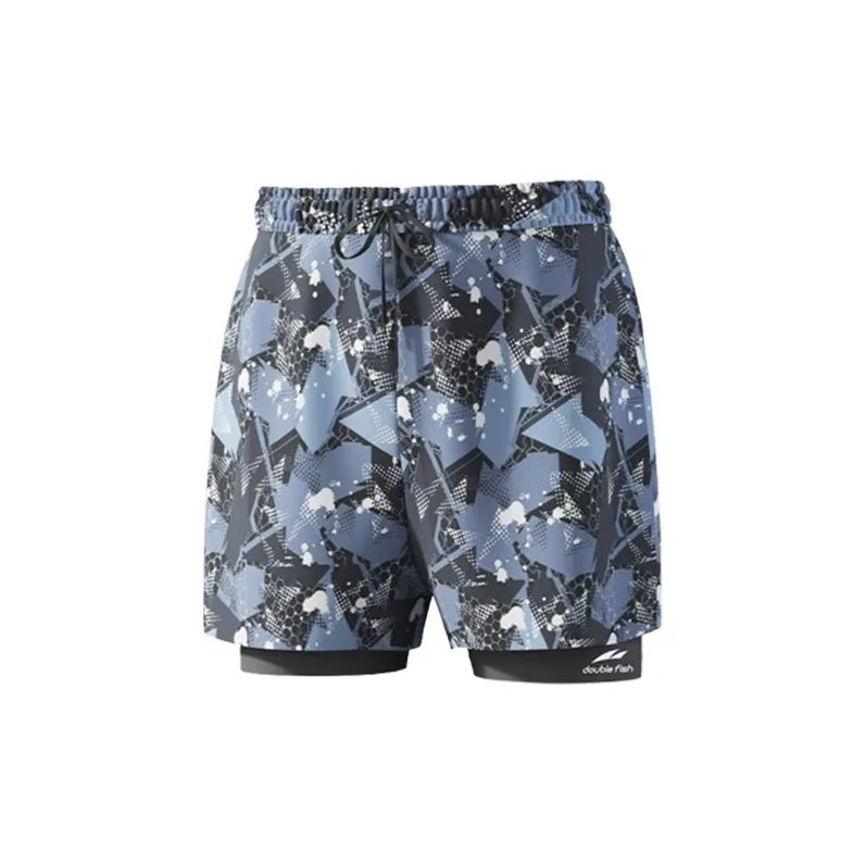 DOUBLEFISH Swimming Sets Polyester Elastane Beach Pool Snorkeling Men's-13