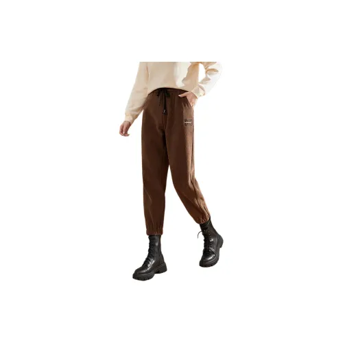 Weixi Casual Pants Women's Coffee