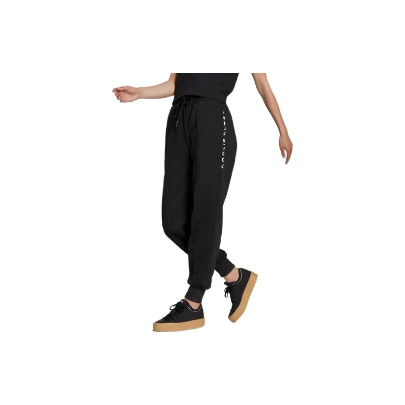 Adidas Knitted Sweatpants Women's Black-2