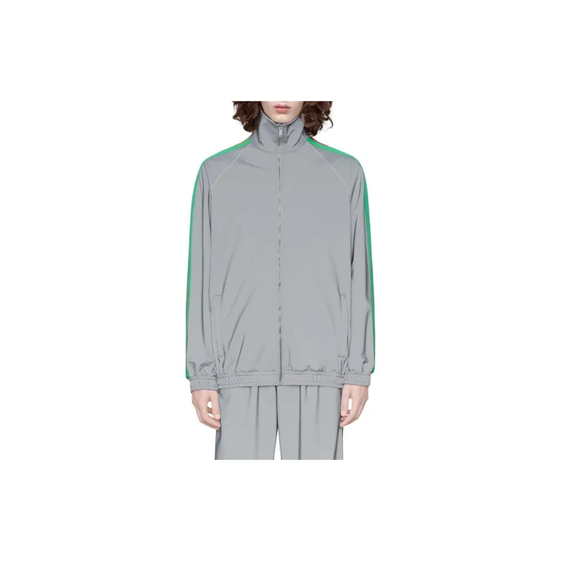 GUCCI Reflective Side Stripe Track Jacket-5