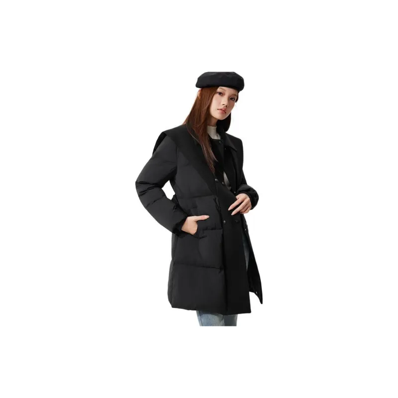 Love To Serve Down Jacket Women's Black-2