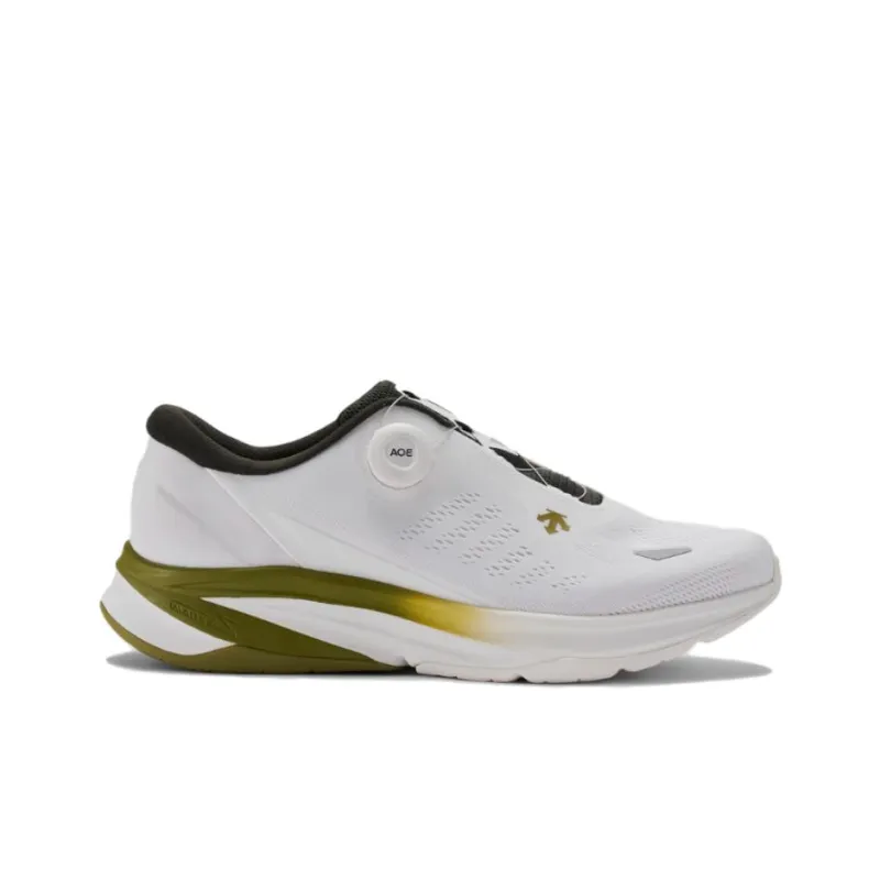 DESCENTE LAVITATE WIRE 2.0 Anti Slip Wear Resistant Low Top Casual Running Shoes Unisex White-1