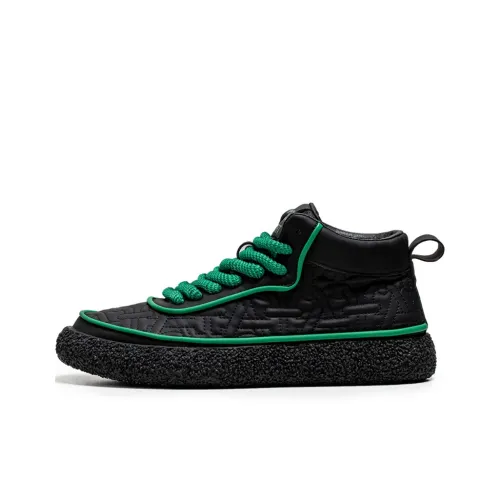 Meiretu Skateboard Shoes Men Mid-Top