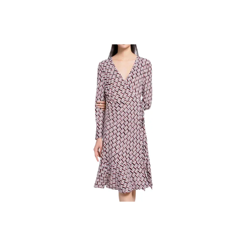 BESIONIA SS22 Long Sleeved Dresses Women's Red-2
