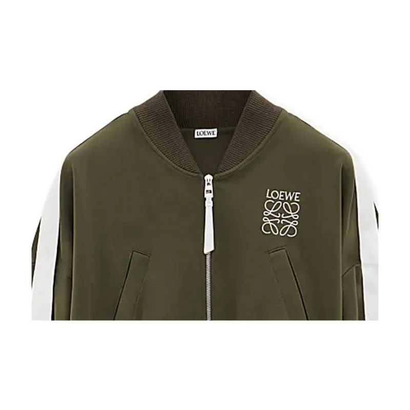 LOEWE Bomber Jacket 'Tea/Dust/Glaze'-4