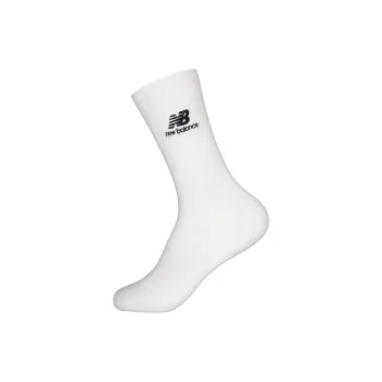New Balance Mid Calf Socks Unisex 1 Pack White