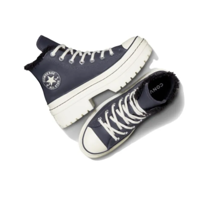 Converse Women's Chuck Taylor All Star Lugged Heel Platform High 'Sherpa Vamp Pyre' Women's-3