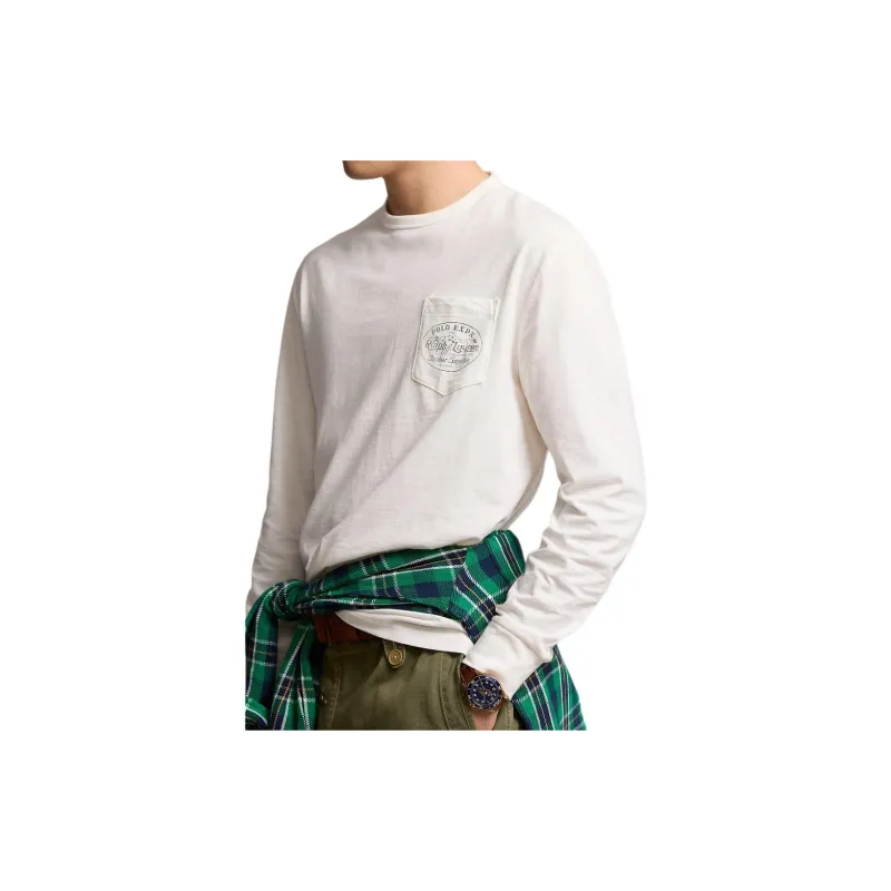 Polo Ralph Lauren FW24 T-Shirt Men's Nivis Island Ecru-3