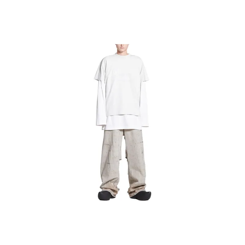 Balenciaga x WFP T Shirt Women's White Regular Fit-2