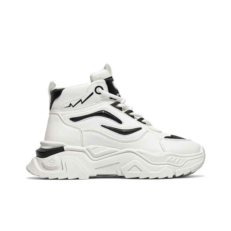 HACKBUTEER Limited Box High Top Chunky Sneakers Men's-24