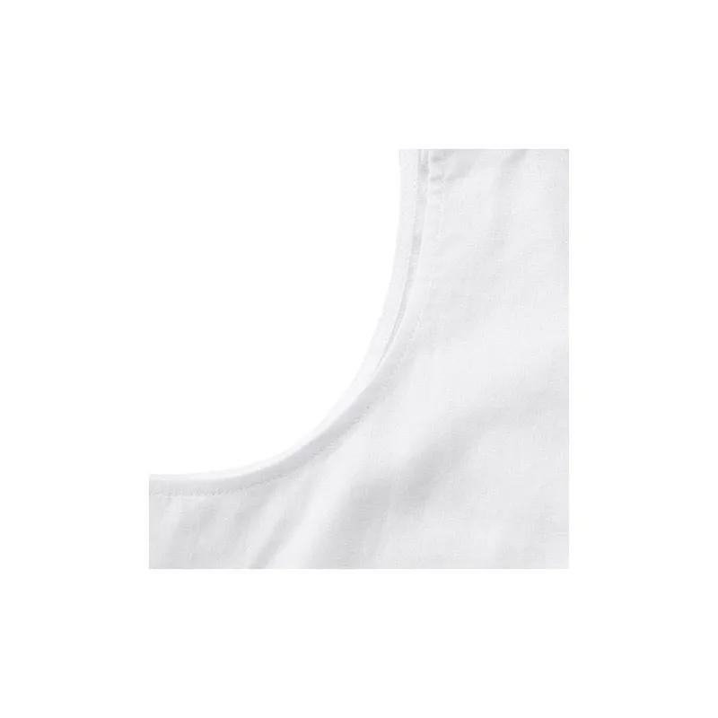 ARMANI EXCHANGEAE FW24 Tank Top Women's Linen White-5