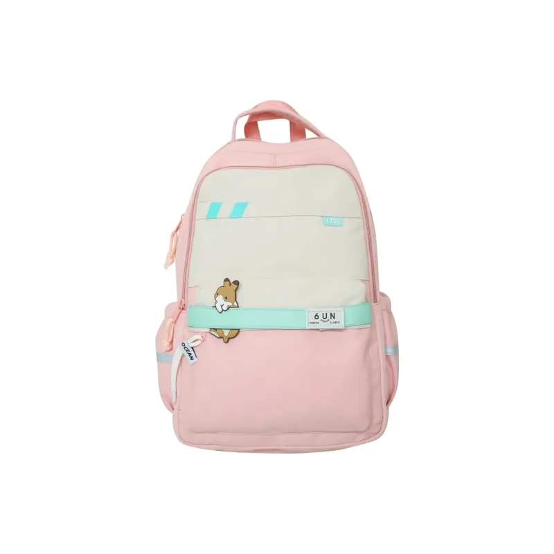 Travel Nylon Backpack Women's Multicolor-27
