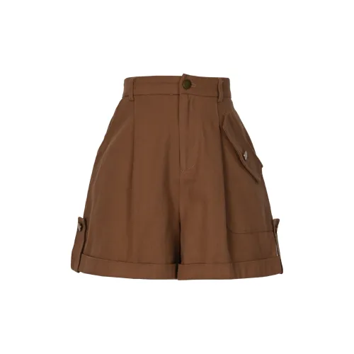 Snbl Casual Shorts Women's Brown