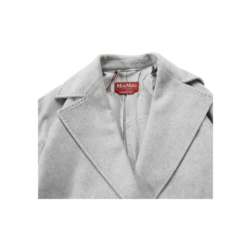 MaxMara Studio Coat Women's Pearl Gray-2